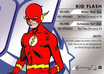 2007 Rittenhouse DC Legacy #20 Kid Flash Back