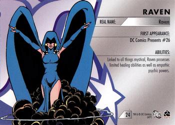 2007 Rittenhouse DC Legacy #24 Raven Back