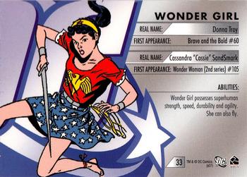 2007 Rittenhouse DC Legacy #33 Wonder Girl Back