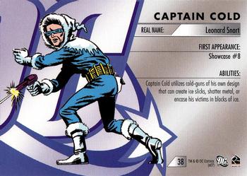 2007 Rittenhouse DC Legacy #38 Captain Cold Back