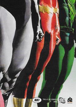 2007 Rittenhouse DC Legacy - DC Gallery #AR7 Batman/ wonder Woman/ Green Lantern/ Flash Back