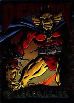 1995 SkyBox DC Power Chrome Legends '95 #46 Demon Front