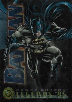 1995 SkyBox DC Power Chrome Legends '95 #4 Batman Front