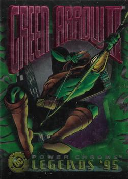 1995 SkyBox DC Power Chrome Legends '95 #33 Green Arrow Connor Hawke Front