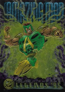 1995 SkyBox DC Power Chrome Legends '95 #68 Amazing Man Front