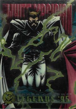 1995 SkyBox DC Power Chrome Legends '95 #100 White Magician Front