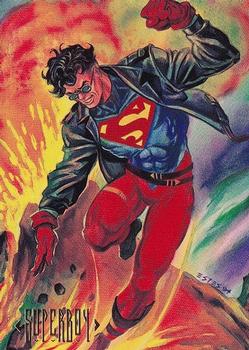 1994 SkyBox DC Master Series #3 Superboy Front