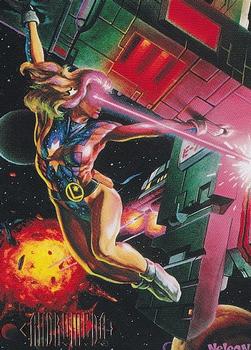 1994 SkyBox DC Master Series #17 Andromeda Front