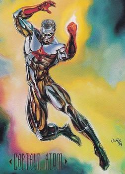 1994 SkyBox DC Master Series #20 Captain Atom Front