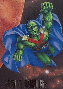 1994 SkyBox DC Master Series #22 Martian Manhunter Front
