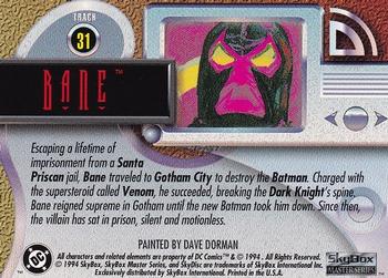 1994 SkyBox DC Master Series #31 Bane Back