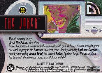 1994 SkyBox DC Master Series #33 The Joker Back
