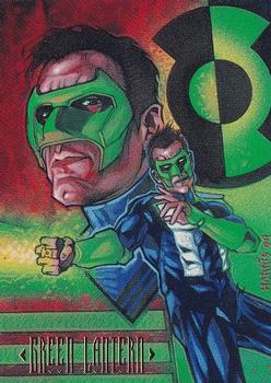 1994 SkyBox DC Master Series #46 Green Lantern Front