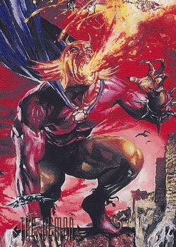 1994 SkyBox DC Master Series #56 The Demon Front
