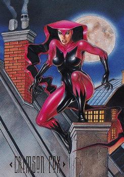 1994 SkyBox DC Master Series #67 Crimson Fox Front