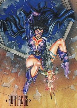 1994 SkyBox DC Master Series #71 Huntress Front