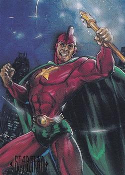1994 SkyBox DC Master Series #79 Starman Front