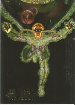 1994 SkyBox DC Master Series - Double-Sided Spectra #DS1 Green Lantern / Hal Jordan Back