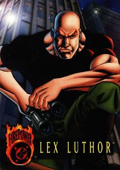 1996 SkyBox DC Outburst: Firepower #50 Lex Luthor Front