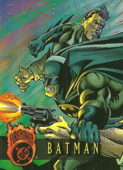 1996 SkyBox DC Outburst: Firepower #3 Batman Front