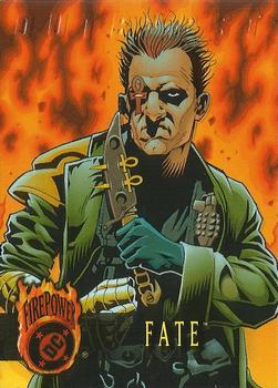 1996 SkyBox DC Outburst: Firepower #31 Fate Front