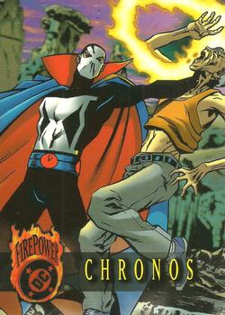 1996 SkyBox DC Outburst: Firepower #44 Chronos Front