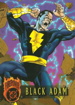 1996 SkyBox DC Outburst: Firepower #48 Black Adam Front