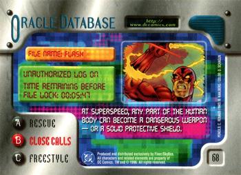 1996 SkyBox DC Outburst: Firepower #68 Flash Back
