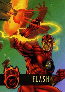 1996 SkyBox DC Outburst: Firepower #68 Flash Front