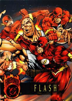 1996 SkyBox DC Outburst: Firepower #6 Flash Front