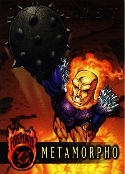 1996 SkyBox DC Outburst: Firepower #8 Metamorpho Front