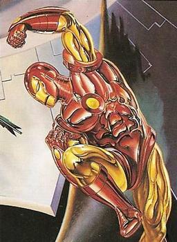1995 Fleer DC vs. Marvel Comics - Impact #I3 Iron Man Front