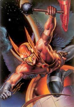 1995 Fleer DC vs. Marvel Comics - Impact #I6 Hawkman Front