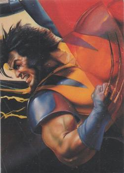 1995 Fleer DC vs. Marvel Comics - Impact #I18 Wolverine Front