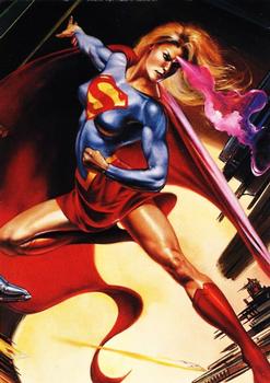 1995 Fleer DC vs. Marvel Comics - Impact #I11 Supergirl Front