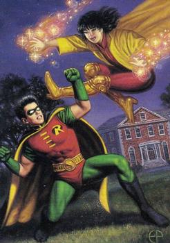1995 Fleer DC vs. Marvel Comics - Holo F/X #8 Robin vs. Jubilee Front