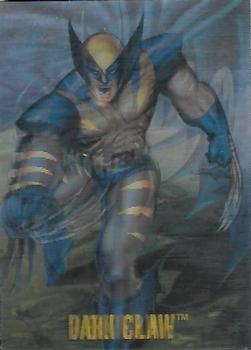 1996 Fleer DC vs. Marvel Comics - Mirage #2 Wolverine / Batman / Dark Claw Front