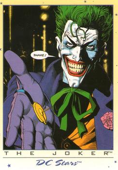1994 SkyBox DC Stars #10 The Joker Front