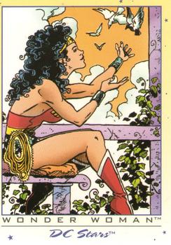 1994 SkyBox DC Stars #17 Wonder Woman Front