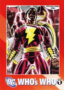 2006 DC Direct Who's Who #NNO1-2 Captain Marvel Front