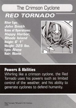 2006 DC Direct Who's Who #NNO2-6 Red Tornado Back
