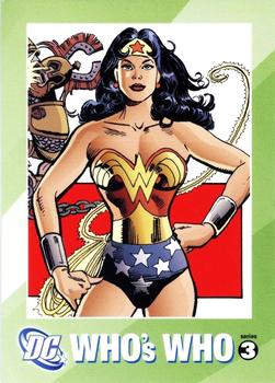 2006 DC Direct Who's Who #NNO3-6 Wonder Woman Front