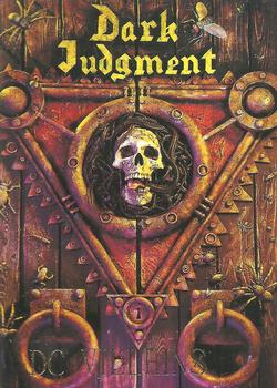 1995 SkyBox DC Villains: Dark Judgment #1 Cover Card Front