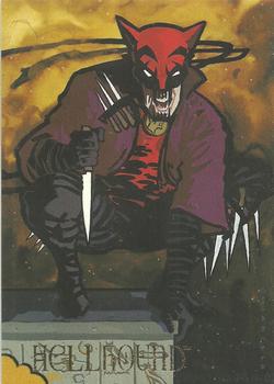 1995 SkyBox DC Villains: Dark Judgment #21 Hellhound Front