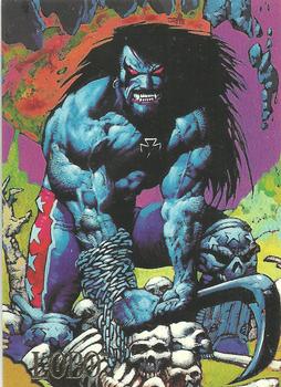 1995 SkyBox DC Villains: Dark Judgment #36 Lobo Front