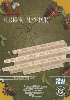 1995 SkyBox DC Villains: Dark Judgment #44 Mirror Master Back