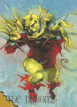 1995 SkyBox DC Villains: Dark Judgment #67 The Demon Front