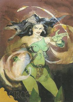 1995 SkyBox DC Villains: Dark Judgment #68 Circe Front