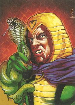 1995 SkyBox DC Villains: Dark Judgment #73 Kobra Front