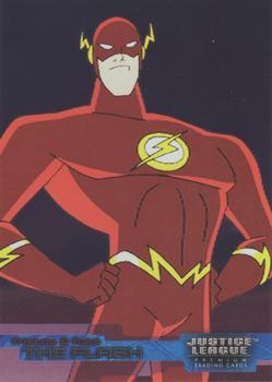 2003 Inkworks Justice League - Friends and Foes #FF6 The Flash Front